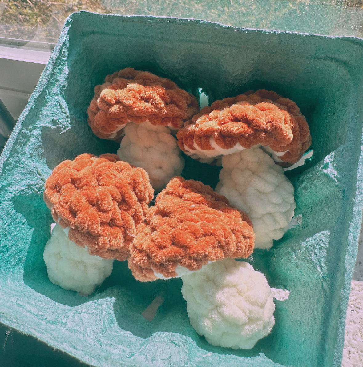 Mini Mushie Fidget Keychain